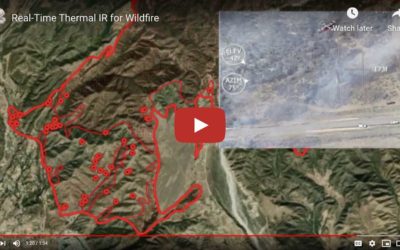 Courtney Aviation NIROPS fire mapping and live IR to ground teams